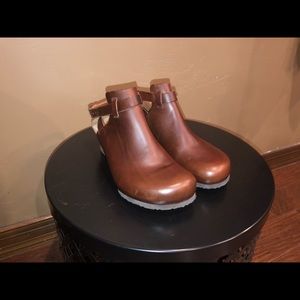 Birkenstock Papillio Esra wedge clogs 42